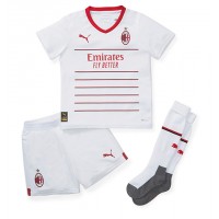 AC Milan Olivier Giroud #9 Udebanesæt Børn 2022-23 Kortærmet (+ Korte bukser)